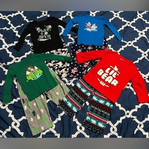 4 pairs PJs - Boys 12 mo